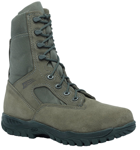 Belleville Hot Weather Tactical ST Boots Unisex Sage Leather/Nylon