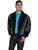 Scully Leather Mens Black W/Dk Grey Boar Suede Rodeo Jacket