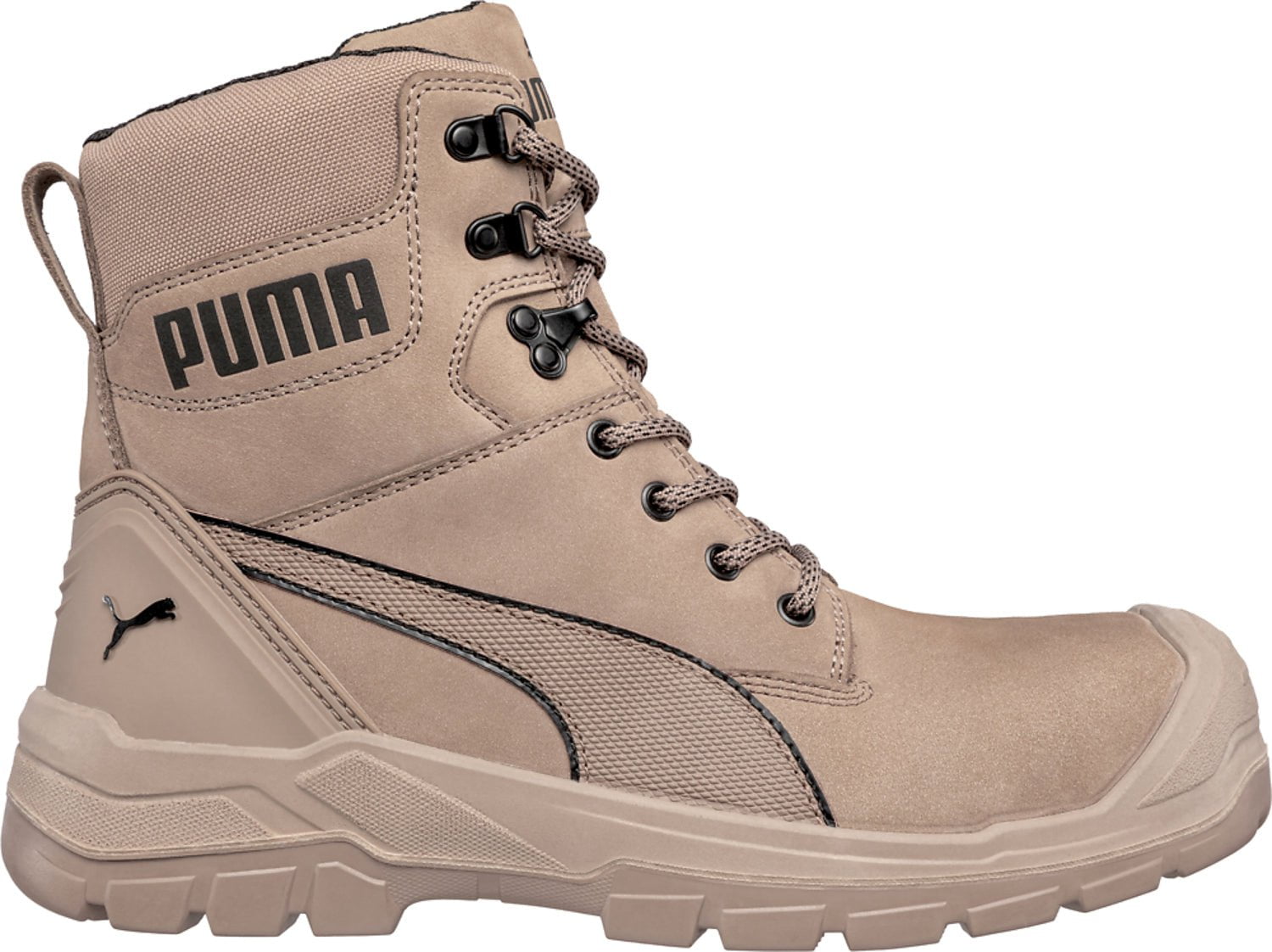 Puma Safety Stone Mens Leather Conquest CTX High WP CT Lace Up