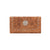 American West Harvest Moon Natural Tan Leather Trifold Wallet
