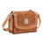 American West Harvest Moon Natural Tan Leather Small Crossbody