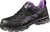 Puma Safety Black/Lavender Womens Stepper 2.0 Low CT Oxford Work Shoes