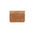 American West Small Natural Tan Leather Trifold Wallet