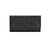 American West Womens Hand-Stained Black Leather Trifold Wallet