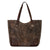 American West Annie's Secret Collection Charcoal Leather Large Tote