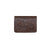 American West Small Chestnut Brown Leather Trifold Wallet