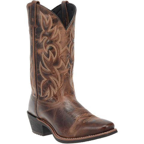 Laredo Mens Breakout Cowboy Boots Leather Rust