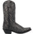 Laredo Mens Garrett Cowboy Boots Leather Black Distressed