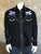 Rockmount Mens Black 100% Cotton Vintage Bronc Western L/S Shirt