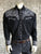 Rockmount Mens Black/Silver 100% Cotton Vintage Tooling Western L/S Shirt