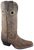 Smoky Mountain Womens Wilma Distress Brown Leather Cowboy Boots