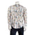 Rockmount Mens White Cotton Blend Vintage Desert Cactus L/S Shirt