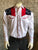 Rockmount Mens Red/White 100% Cotton US Flag & Eagle Western L/S Shirt