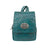 American West Lariats & Lace Dark Turquoise Leather Flap Backpack