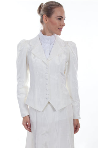Scully Womens Natural Cotton Blend 19th Century Jacket