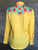 Rockmount Womens Gold 100% Cotton Red/Blue Vintage Western L/S Shirt