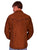 Scully Mens Brown Suede Western L/S Shirt