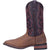 Laredo Mens Lodi Cowboy Boots Leather Taupe/Chocolate