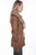 Scully Womens Brown Polyester Faux Fur Jacket