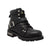 AdTec Womens Black 6in Lace Zipper Boot Leather Motorcycle