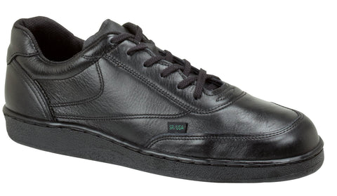 Thorogood Mens Street Black Leather Athletics Shoes Code 3 Oxford