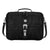 American West Retro Romance Black Tooled Leather Laptop Briefcase