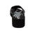 RideTecs Womens Black Eagle Thong Sandal Synthetic