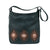 American West Midnight/Copper Leather CCS Zip Hobo Bag