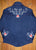 Rockmount Kids Boys Navy 100% Cotton Embroidered Floral L/S Shirt