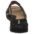 Shaboom Womens Black Sandal Slides Faux Leather