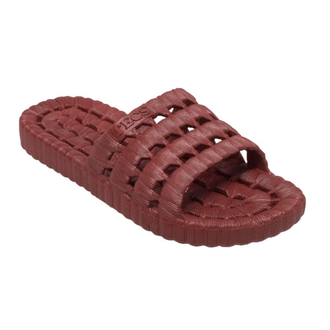 Tecs Womens Brown Relax Sandals PVC