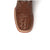 Ferrini Ladies Rust Leather Caiman Print S-Toe Stampede Cowboy Boots