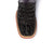 Ferrini Ladies Black Leather Caiman Print S-Toe Rancher Cowboy Boots