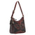 American West Annie's Secret Collection Chocolate Leather Shoulder Bag