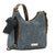 American West Annie's Secret Collection Denim Leather Shoulder Bag