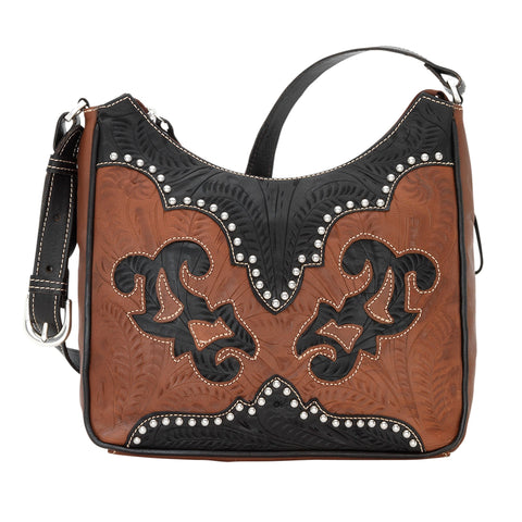 American West Annie's Secret Collection Antique Leather Shoulder Bag