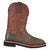 Hoss Boots Mens Cognac Red Leather Landon Western ST Work Boots