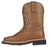 Hoss Boots Womens Tan Brown Leather Adah Western Soft Toe Work Boots