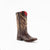 Ferrini Ladies Chocolate Leather Jesse S-Toe Cowboy Boots