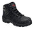 Avenger Mens Black Leather Comp Toe 7400 Foundation 6in Work Boots