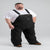 Berne Mens Black 100% Cotton Unlined Duck Bib Overall