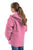 Berne Desert Rose 100% Cotton Girls Sherpa-Lined Softstone Hooded Jacket