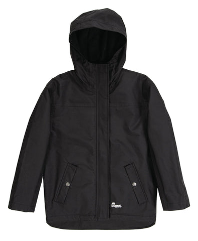 Berne Black 100% Nylon Youth Splash Insulated Jacket