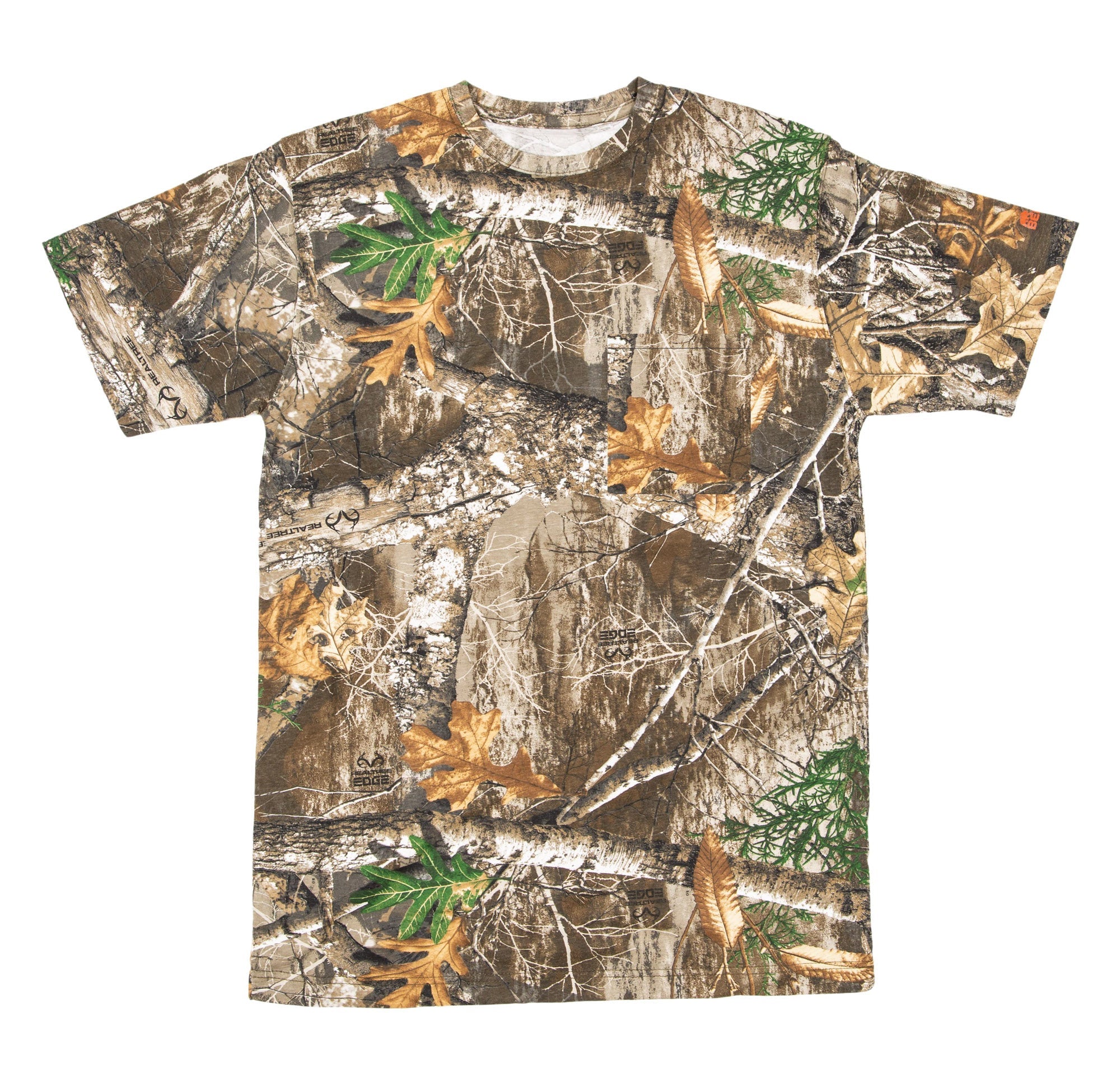 Berne Mens Realtree Edge Cotton Blend Lightweight Performance Tee S/S 4XL  TALL