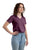 Berne Grape Cotton Blend Womens Performance V-Neck Tee S/S