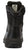 Belleville Mens Black Leather Spear Point 8in Zip WP Military Boots
