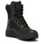 Belleville Mens Black Leather Spear Point 8in Zip WP Military Boots