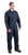 Berne Mens Navy Cotton Blend Highland Flex Unlined Coverall