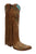 Corral Boots Womens Leather Crystal Fringe Tan Cowgirl