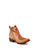 Corral Urban Ladies Embroidery Natural Cowhide Leather Ankle Boots